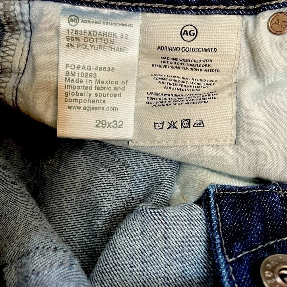 AG Adriano Goldschmied Denim 360 The Tellis Modern Slim Men’s Jeans Size 29